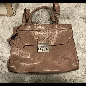 Guess signature satchel